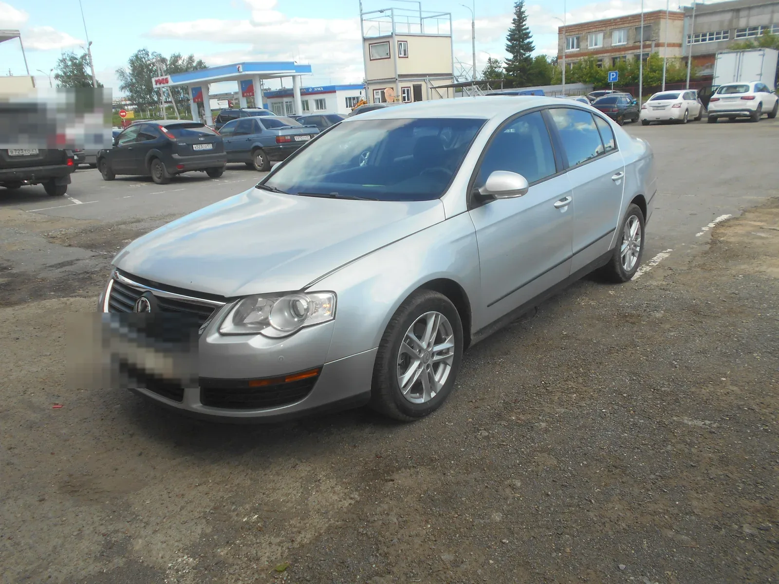 Volkswagen Passat 2008 с изменённой маркировкой