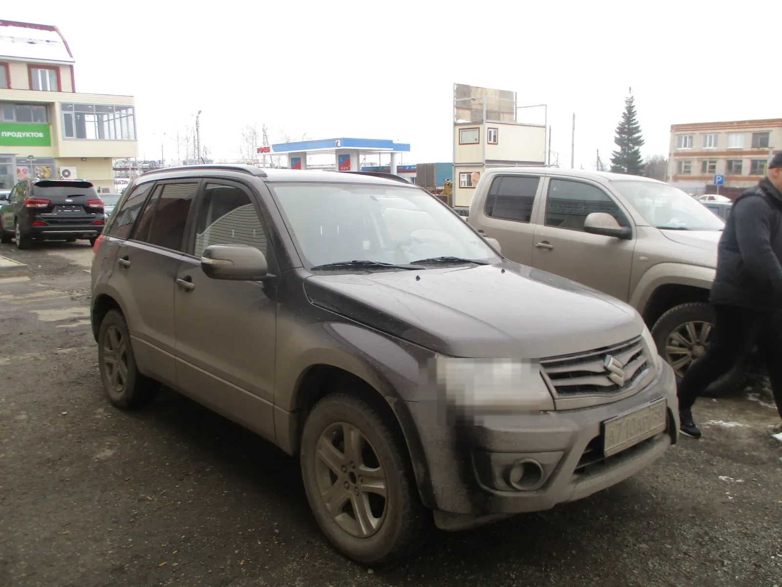 Suzuki Grand Vitara 2014 с изменённой маркировкой